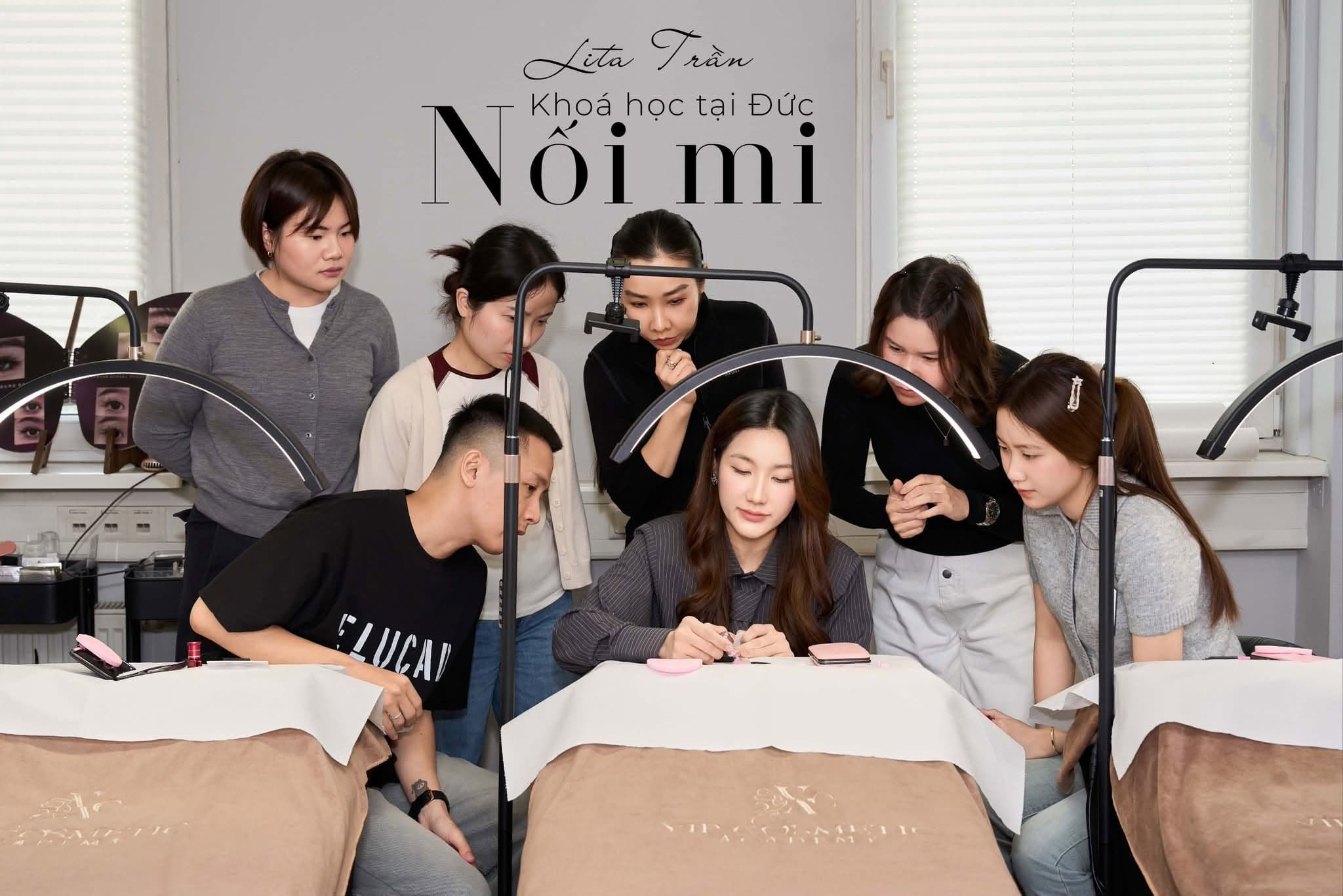 Unterricht mit Master Lita Tran an der Lita Bella Beauty Academy
